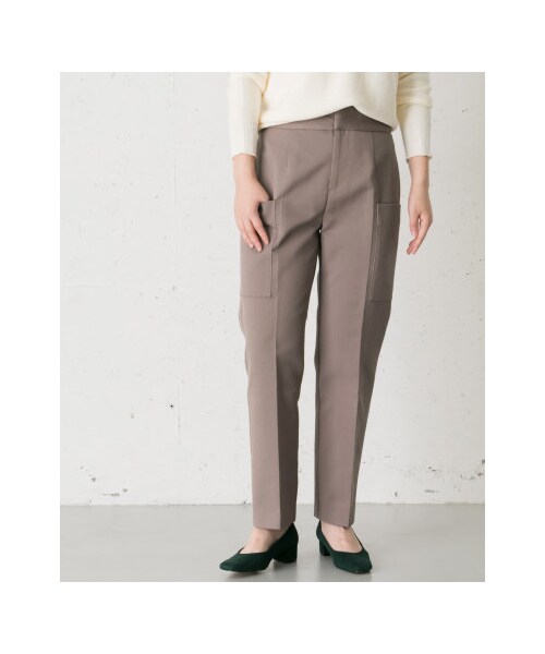 URBAN RESEARCH ROSSO WOMEN(アーバンリサーチ ロッソ)の「サイドポケットシガレットパンツ(パンツ・レディース・ORANGE/BEIGE・36/38)」の2枚目の写真