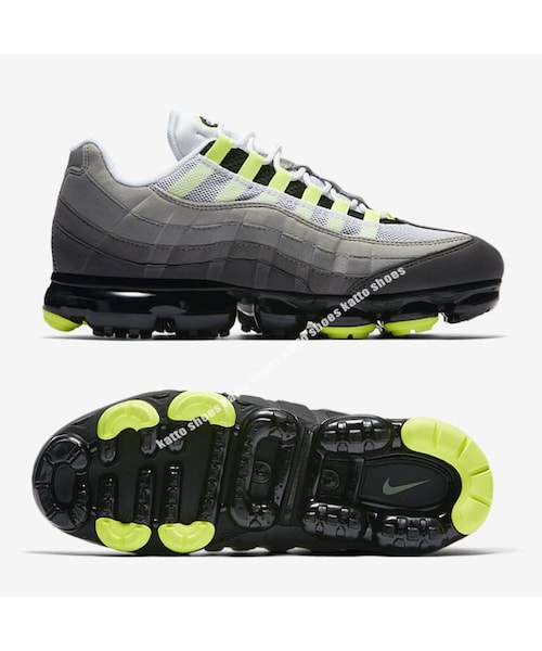 NIKE（ナイキ）の「NIKE☆AIR VAPORMAX 95☆ネオン イエロー 
