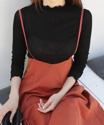 DHOLIC | ウェーブヘムスリムTシャツ(Tシャツ/カットソー)