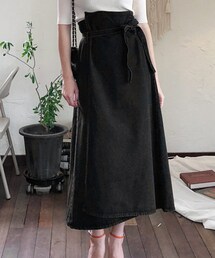 DHOLIC | ストラップSETラップデニムスカート(スカート)