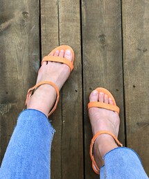 DHOLIC | 2TYPEヒールストラップサンダル(サンダル)