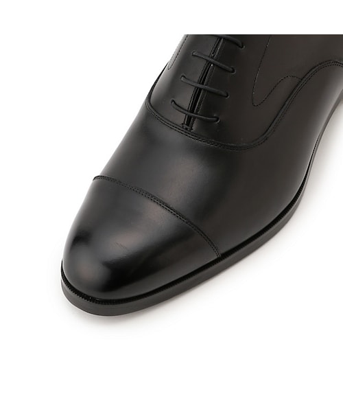 【新品・未使用】三陽山長 サンヨウヤマチョウ 秀二 ストレートチップ 黒 7 約24.5 25cm 純正箱付 メンズ 革靴 ビジネスシューズ レザー ⭐️未使用⭐️ 三陽山長 秀二 ビジネスシューズ ストレートチップ 内羽