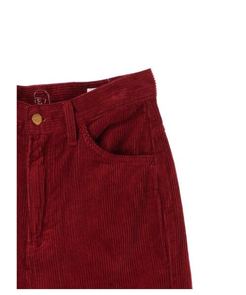 E hyphen world gallery（イーハイフンワールドギャラリー）の「Lee CORDUROY WIDE PANTS（パンツ・アイボリー/ブラック/ブリックレッド/キャメル・S/M）」の7枚目の写真
