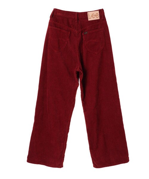 E hyphen world gallery（イーハイフンワールドギャラリー）の「Lee CORDUROY WIDE PANTS（パンツ・アイボリー/ブラック/ブリックレッド/キャメル・S/M）」の5枚目の写真