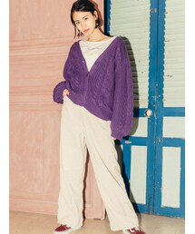 E hyphen world gallery | Lee CORDUROY WIDE PANTS(パンツ)