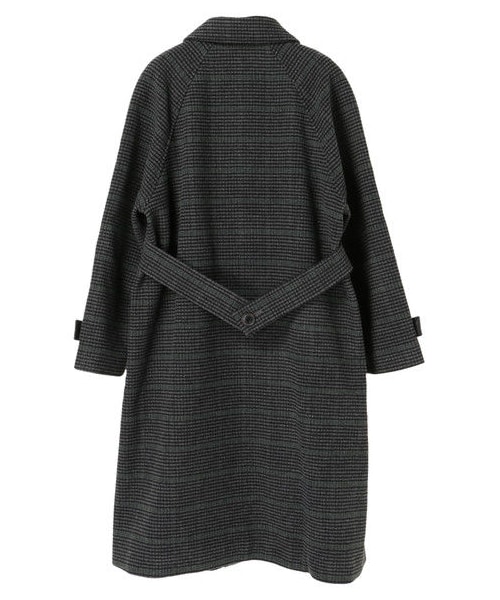 E hyphen world gallery（イーハイフンワールドギャラリー）の「・ステンカラーロングコート（ジャケット/アウター・グレー/ブラック/ベージュ/キャメル・F）」の2枚目の写真