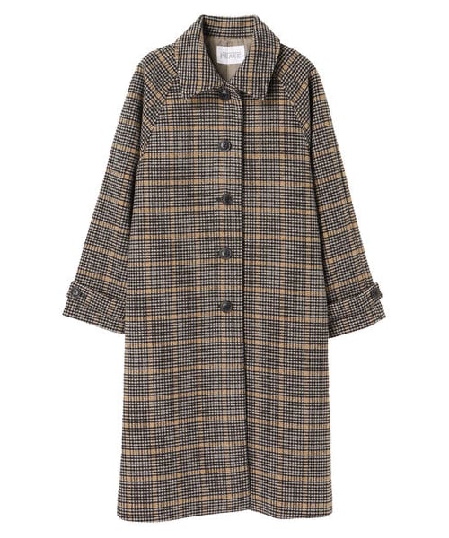 E hyphen world gallery（イーハイフンワールドギャラリー）の「・ステンカラーロングコート（ジャケット/アウター・グレー/ブラック/ベージュ/キャメル・F）」の9枚目の写真