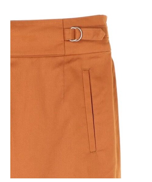 E hyphen world gallery（イーハイフンワールドギャラリー）の「TCツイルナロースカート（スカート・ブラック/ベージュ/キャメル/カーキ・F）」の4枚目の写真