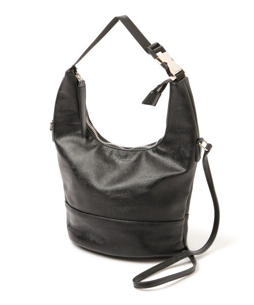 Andemiu(アンデミュウ)の「Edie tokyo /2WAYショルダーバッグ(バッグ・ホワイト/ブラック)」の2枚目の写真