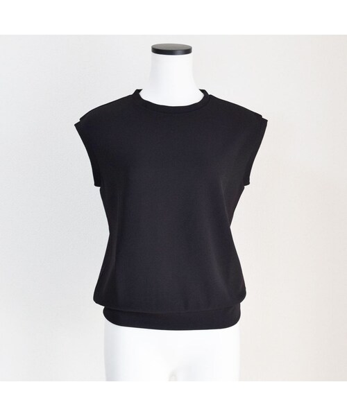 no brand（ノーブランド）の「ノースリーブポンチTOPS（Tシャツ/カットソー・レディース・その他）」の7枚目の写真