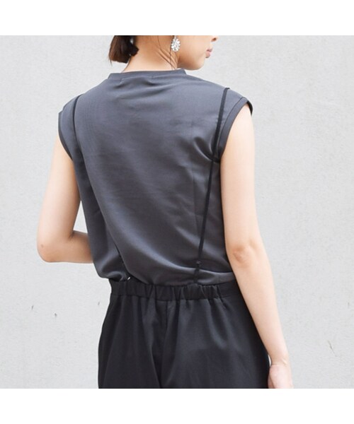 no brand（ノーブランド）の「ノースリーブポンチTOPS（Tシャツ/カットソー・レディース・その他）」の13枚目の写真