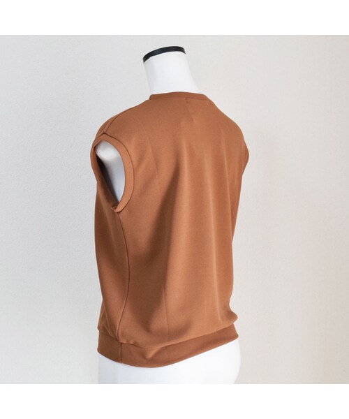no brand（ノーブランド）の「ノースリーブポンチTOPS（Tシャツ/カットソー・レディース・その他）」の10枚目の写真