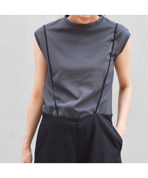 no brand（ノーブランド）の「ノースリーブポンチTOPS（Tシャツ/カットソー・レディース・その他）」の11枚目の写真