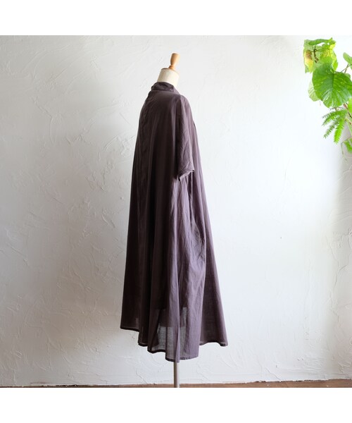 kapuwa（カプワ）の「コットンカディモスリンワンピース[mina９月号掲載商品」（ワンピース・レディース・その他）」の4枚目の写真