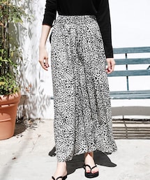 DHOLIC | レオパードイージーパンツ(その他パンツ)