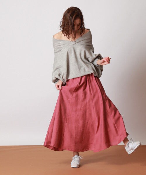 ♡BABYLONE♡クロスオフショル　プルオーバー BABYLONE（バビロン）の「クロスオフショルプルオーバー（）」 - WEAR