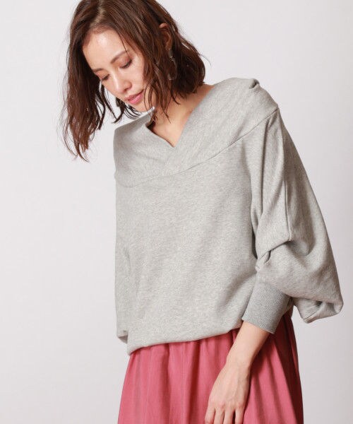 ♡BABYLONE♡クロスオフショル　プルオーバー BABYLONE（バビロン）の「クロスオフショルプルオーバー（）」 - WEAR