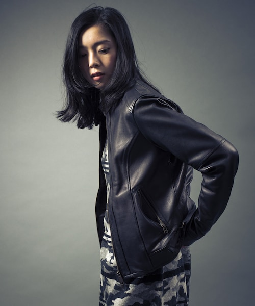 AVIREX（アヴィレックス）の「【FUDGE掲載アイテム】<シープ レザー