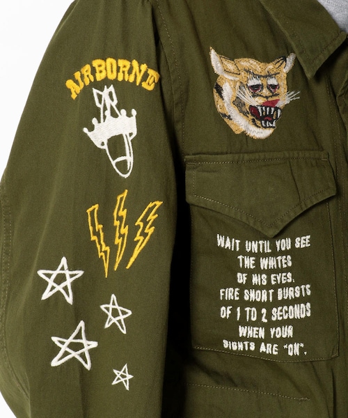 AVIREX（アヴィレックス）の「M-43 ジャケット/EMBROIDERY M-43 JACKET