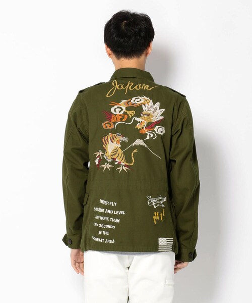 AVIREX（アヴィレックス）の「M-43 ジャケット/EMBROIDERY M-43 JACKET