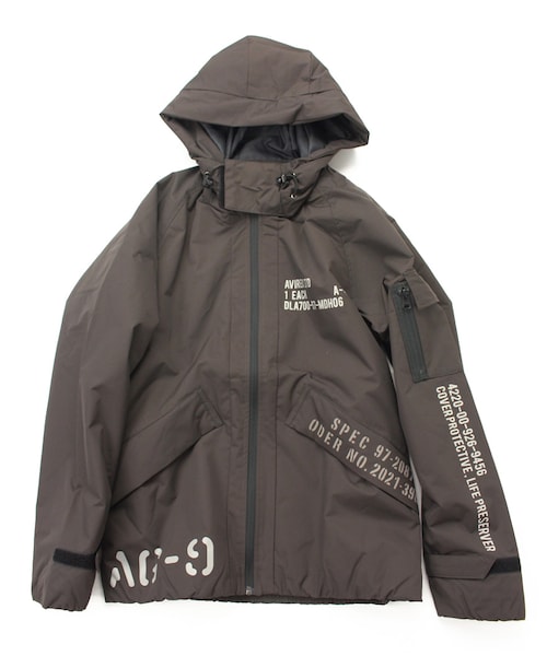 AVIREX（アヴィレックス）の「ミリタリー シンプル フード ジャケット