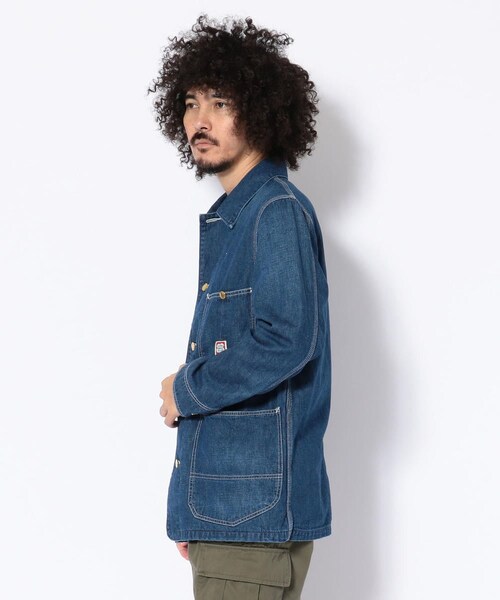 BOHEMIANS（ボヘミアンズ）の「BOHEMIANS/ボヘミアンズ DENIM FADER CA JACKET（ジャケット/アウター・メンズ・INDIGO・INDIGO/S (販売中)/INDIGO/M (販売中)/INDIGO/L (販売中)）」の3枚目の写真