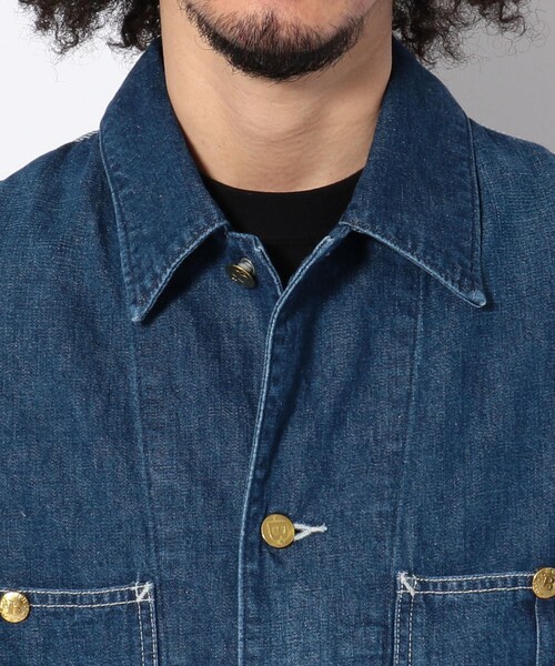 BOHEMIANS（ボヘミアンズ）の「BOHEMIANS/ボヘミアンズ DENIM FADER CA JACKET（ジャケット/アウター・メンズ・INDIGO・INDIGO/S (販売中)/INDIGO/M (販売中)/INDIGO/L (販売中)）」の5枚目の写真