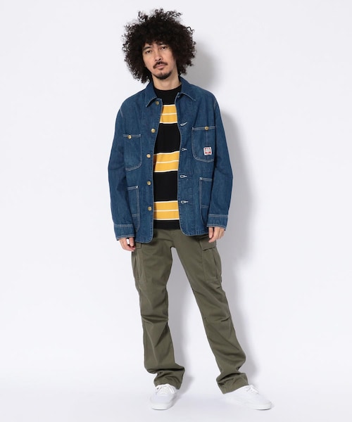 BOHEMIANS（ボヘミアンズ）の「BOHEMIANS/ボヘミアンズ DENIM FADER CA JACKET（ジャケット/アウター・メンズ・INDIGO・INDIGO/S (販売中)/INDIGO/M (販売中)/INDIGO/L (販売中)）」の10枚目の写真
