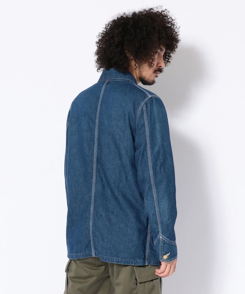 BOHEMIANS（ボヘミアンズ）の「BOHEMIANS/ボヘミアンズ DENIM FADER CA JACKET（ジャケット/アウター・メンズ・INDIGO・INDIGO/S (販売中)/INDIGO/M (販売中)/INDIGO/L (販売中)）」の4枚目の写真