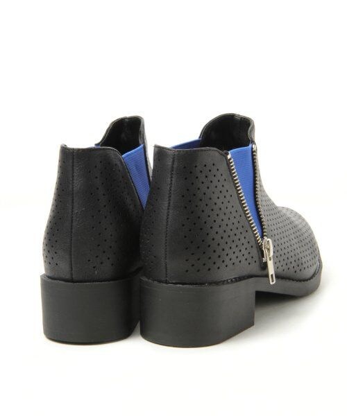 JEANASIS(ジーナシス)の「サイドゴアZIPブーツ(シューズ・レディース・グレー/ブラック系/ブラック・L(24-24.5)/M(23-23.5))」の7枚目の写真