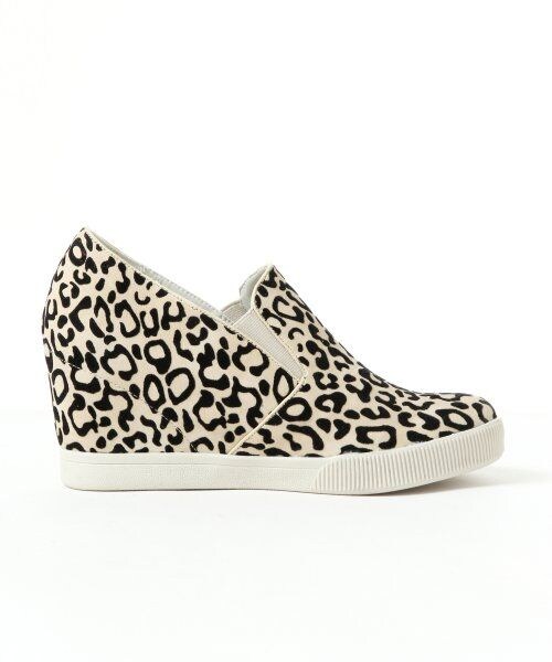 LEPSIM（レプシィム）の「【セール除外】インヒールスリッポンＳＳ（シューズ・レディース・レオパード/ブラック/ホワイト・Ｌ(24-24.5)/Ｍ(23-23.5)）」の6枚目の写真