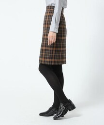 A part by | ＴＲサキゾメチェックタイトスカート２(スカート)