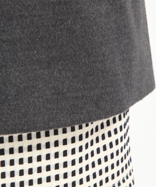 LOWRYS FARM（ローリーズファーム）の「キモウチェスターコート２（ジャケット/アウター・レディース・チャコールグレー/ベージュ/ブラック・Ｌ/Ｍ）」の12枚目の写真