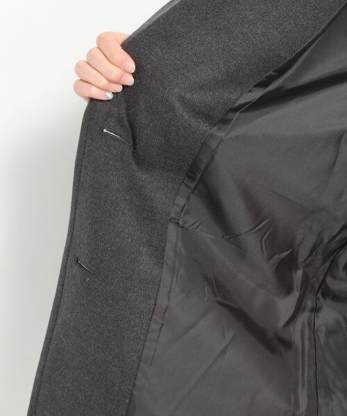 LOWRYS FARM（ローリーズファーム）の「キモウチェスターコート２（ジャケット/アウター・レディース・チャコールグレー/ベージュ/ブラック・Ｌ/Ｍ）」の14枚目の写真