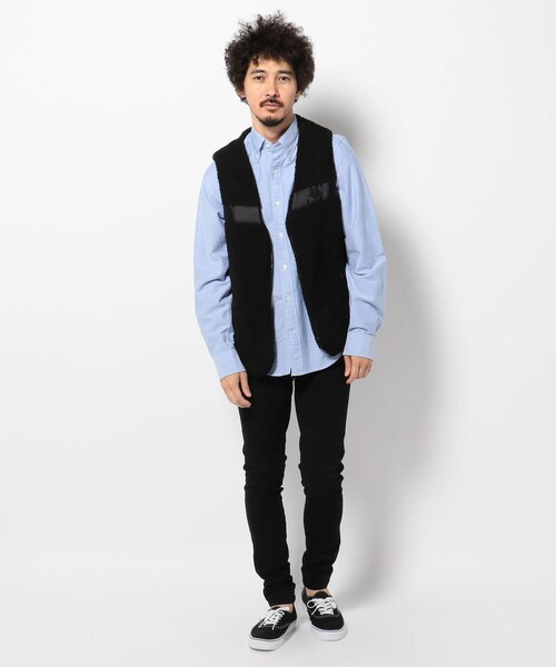 CHMPGN（シャンパンシャンペン）の「CHMPGN/シャンパン/ARMLESS SHERPA JACKET（トップス）」 WEAR