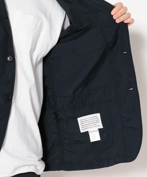 ENGINEERED GARMENTS ナイロン　テーラードジャケット Engineered Garments エンジニアードガーメンツ ドット柄