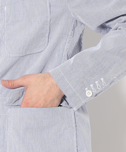 Engineered Garments(エンジニアードガーメンツ)の「Baker jkt cotton cordlane /Engineered Garments(エンジニアド ガーメンツ)(ジャケット/アウター・メンズ・BLUE・BLUE/S (再入荷メール受付中))」の7枚目の写真