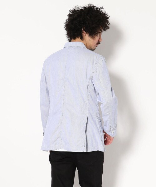 Engineered Garments(エンジニアードガーメンツ)の「Baker jkt cotton cordlane /Engineered Garments(エンジニアド ガーメンツ)(ジャケット/アウター・メンズ・BLUE・BLUE/S (再入荷メール受付中))」の4枚目の写真