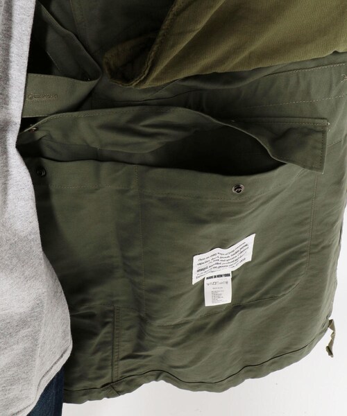 Engineered Garments(エンジニアードガーメンツ)の「Highland parka cotton double cloth/Engineered Garments(エンジニアド ガーメンツ)(ジャケット/アウター・メンズ・SAGE・SAGE/S (再入荷メール受付中))」の9枚目の写真