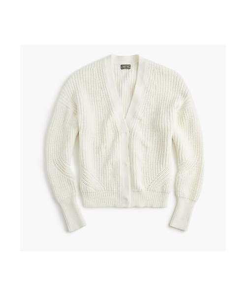J.Crew,Point Sur ribbed cardigan - WEAR