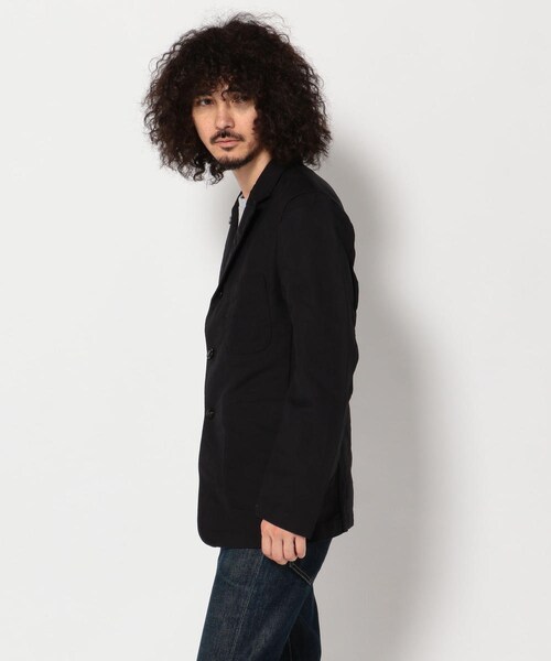 Engineered Garments（エンジニアードガーメンツ）の「Bedford jkt cotton double cloth/Engineered Garments(エンジニアド ガーメンツ)（ジャケット/アウター・メンズ・BLACK/NAVY・BLACK/S (再入荷メール受付中)/BLACK/M (再入荷メール受付中)/NAVY/S (再入荷メール受付中)/NAVY/M (再入荷メール受付中)）」の3枚目の写真