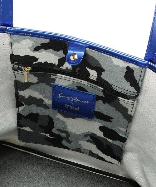 GENTIL BANDIT(ジャンティバンティ)の「GENTIL BANDIT (ジャンティバンティ)別注 MM 2WayTOTE(バッグ・メンズ・YELLOW/BLUE・YELLOW/00 (再入荷メール受付中)/BLUE/00 (販売中))」の10枚目の写真