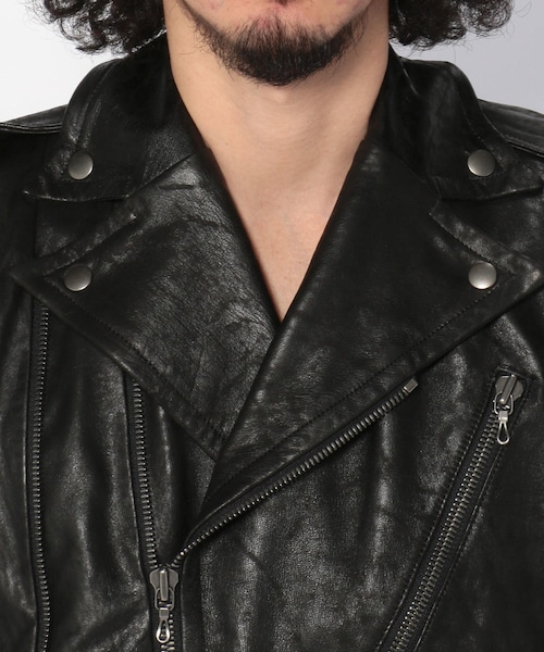 ユリウス julius マウンテンパーカー ジャケット リックオウエンス ユリウス JULIUS Ana-Moto JD Biker Jacket（Silver