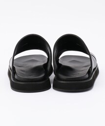 JULIUS ユリウス　ベルクロサンダル JULIUS - 【24AW】ベルクロ レザー ヒール サンダル / COATED