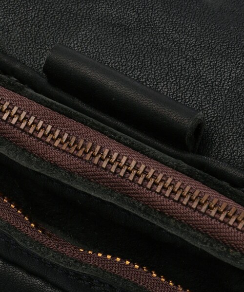 KETO(ケト)の「KETO(ケト)TYPE C/Waist Bag(バッグ・メンズ・BLACK/BROWN・BLACK/00 (再入荷メール受付中)/BROWN/00 (残り1点))」の6枚目の写真