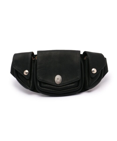 KETO(ケト)の「KETO(ケト)TYPE C/Waist Bag(バッグ・メンズ・BLACK/BROWN・BLACK/00 (再入荷メール受付中)/BROWN/00 (残り1点))」の11枚目の写真