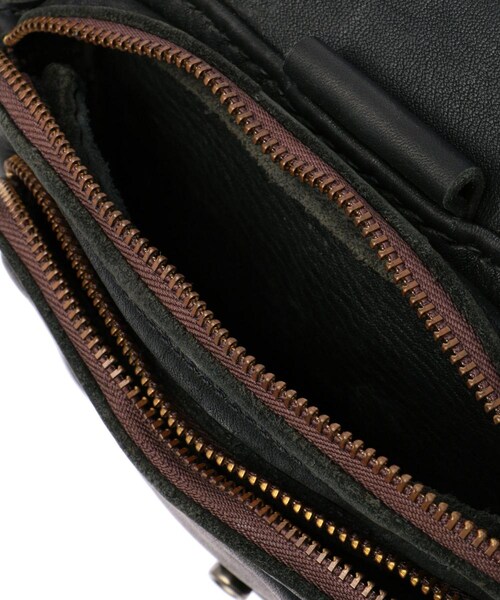 KETO(ケト)の「KETO(ケト)TYPE C/Waist Bag(バッグ・メンズ・BLACK/BROWN・BLACK/00 (再入荷メール受付中)/BROWN/00 (残り1点))」の5枚目の写真