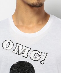 maxsixマックスシックス高級 ミッキースパンコールtシャツonemade maxsixマックスシックス ミッキースパンコールTカットソー