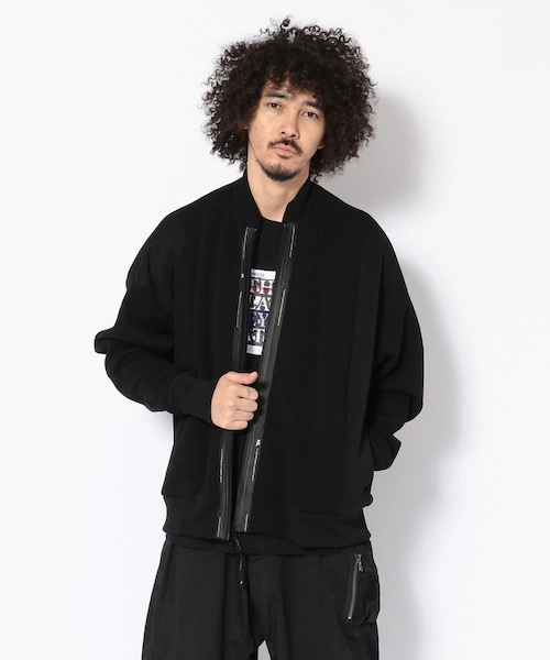 NILoS（ニルズ）の「NILOS/ニルズ/POLYESTER MESH Seamed Track Jacket 