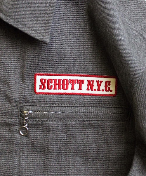 極美品　Schott　TCワークジャケット　XL　ブラック　刺繍ロゴ 現行品 楽天市場】Schott（ショット） T/C ワーク ジャケット TC WORK